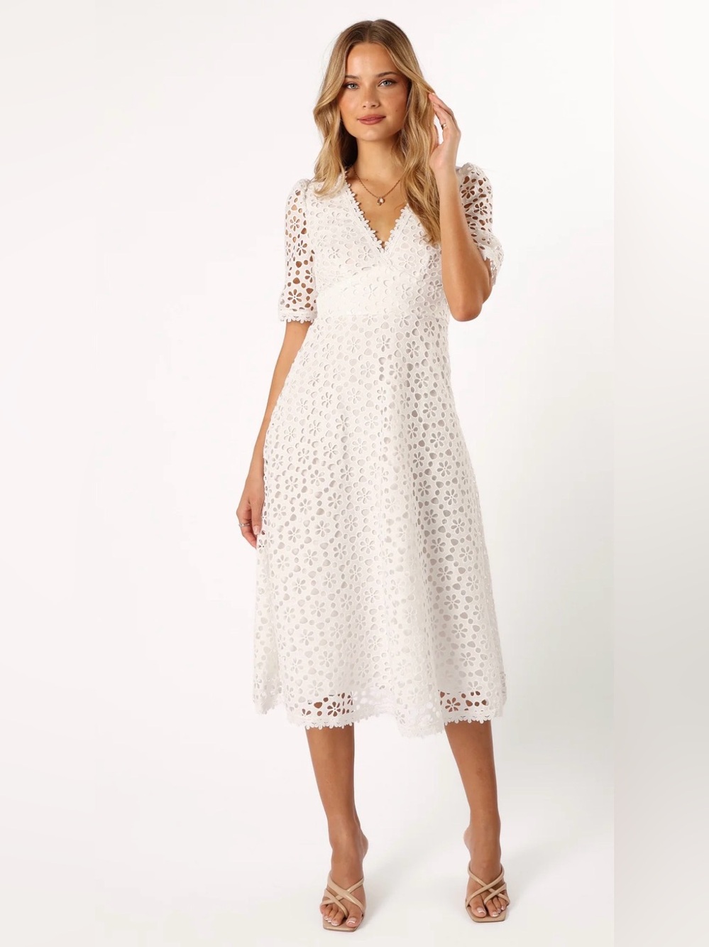 Petal & Pup Camellia Midi Dress Sz M